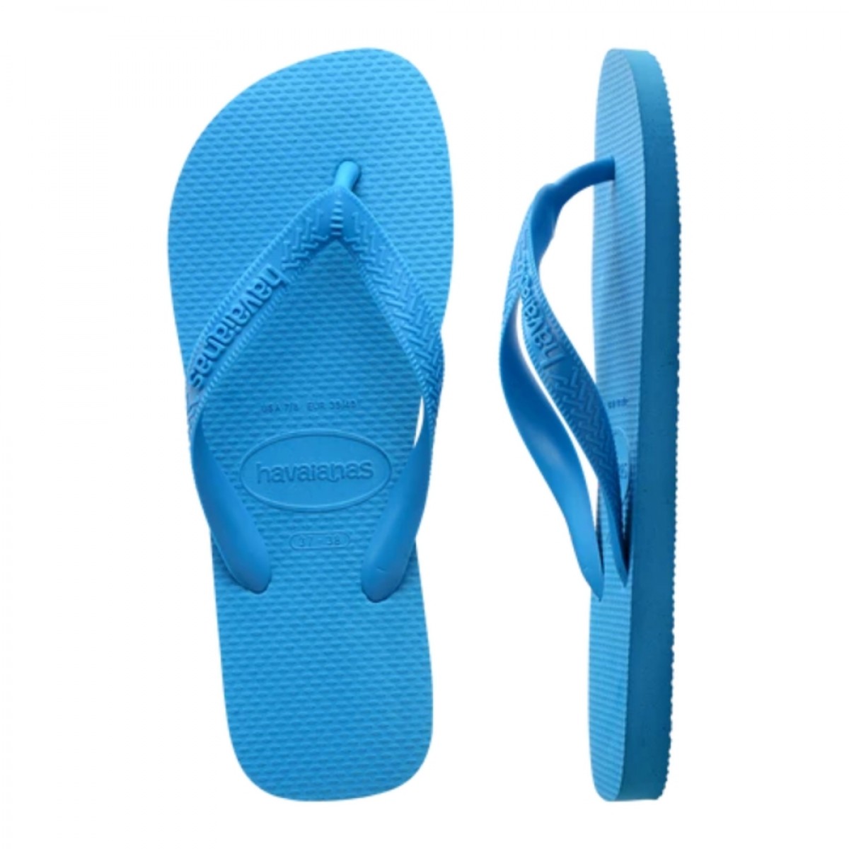 havaianas top - turquoise - look