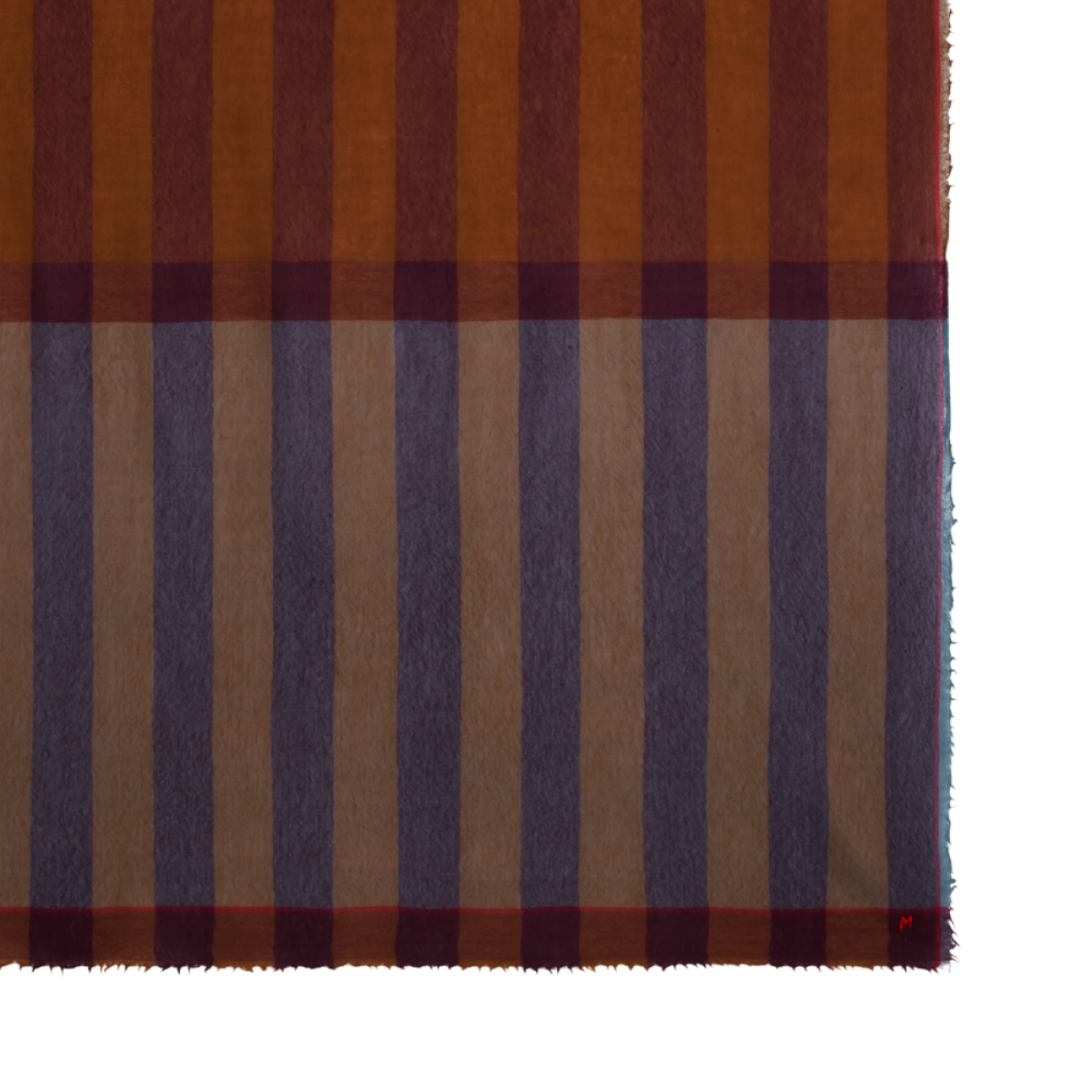 moismont scarf phenix no 854 taffeta - burgundy - kant