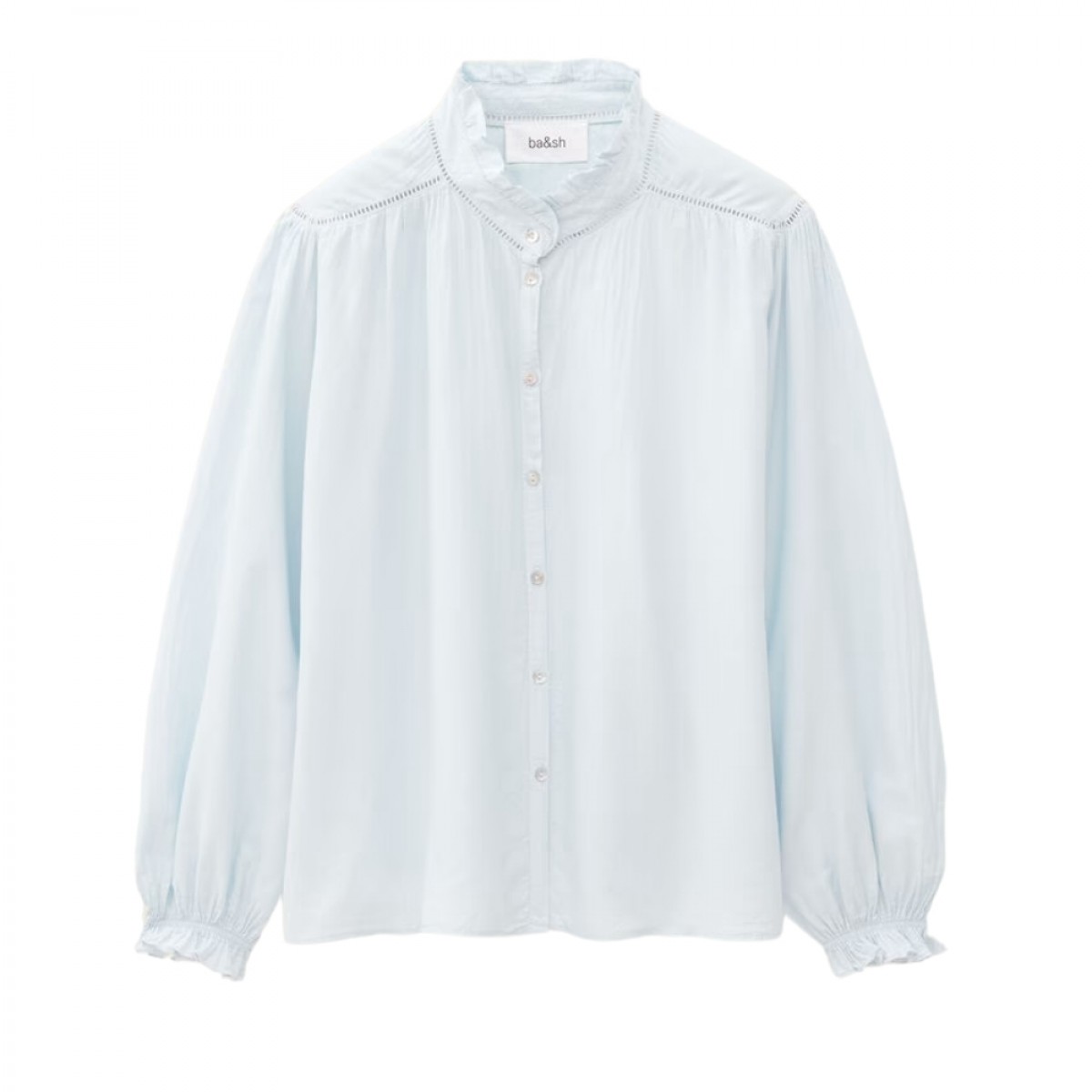 shirt tabbie - blue - front