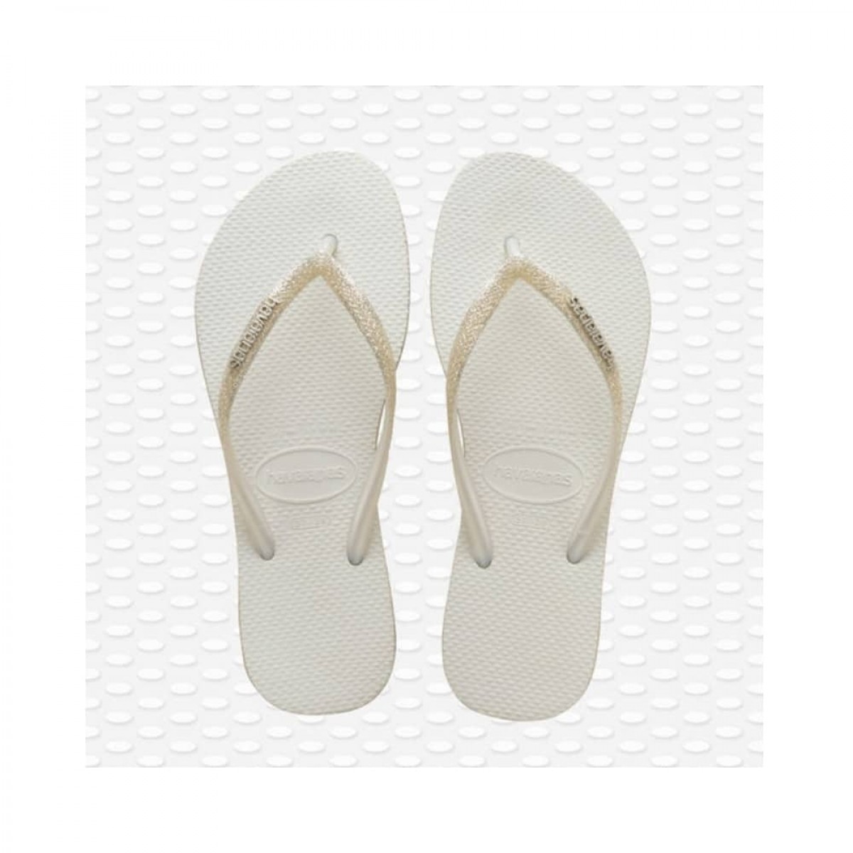 slim sparkle glitter - white