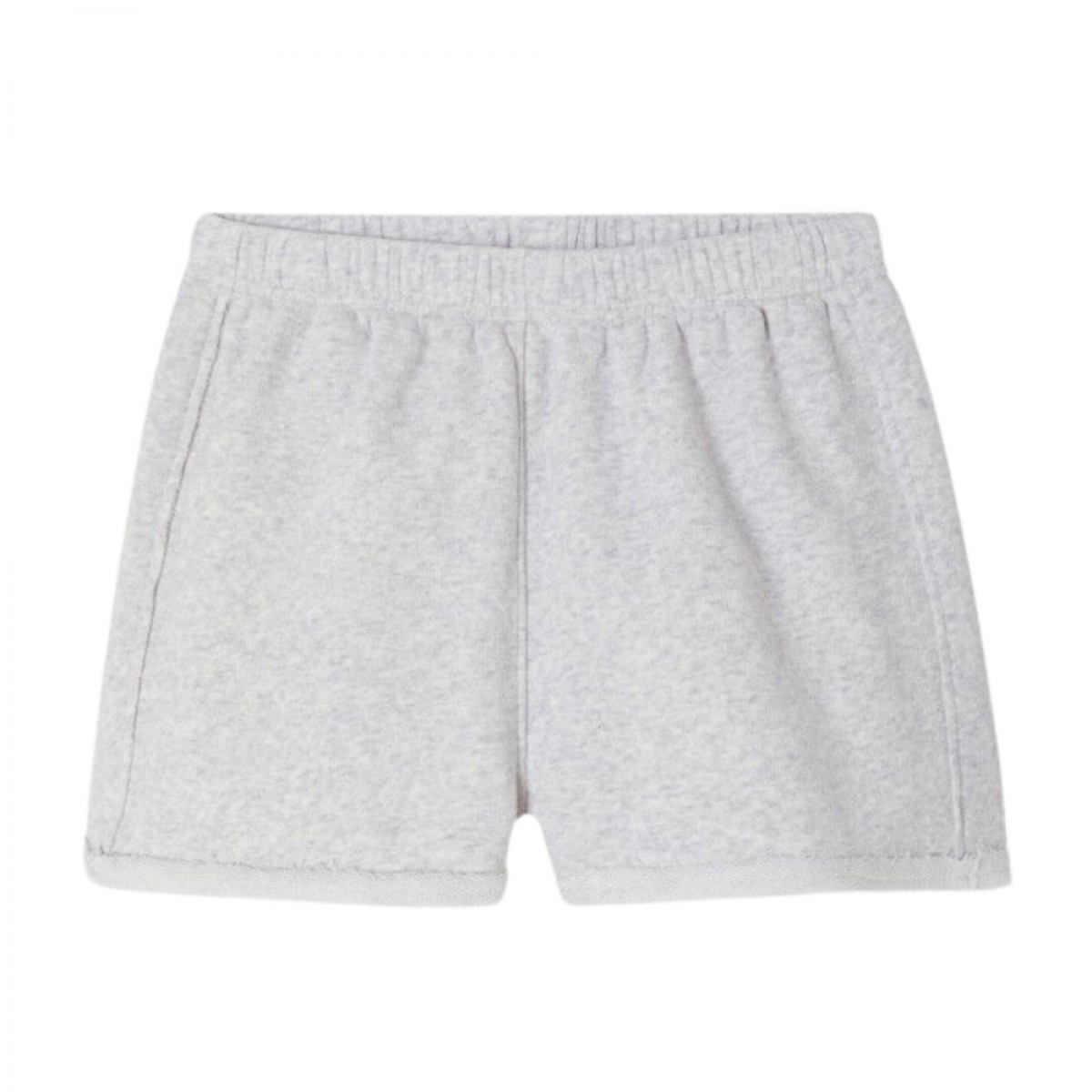 women's shorts atubay - arctic melange - front