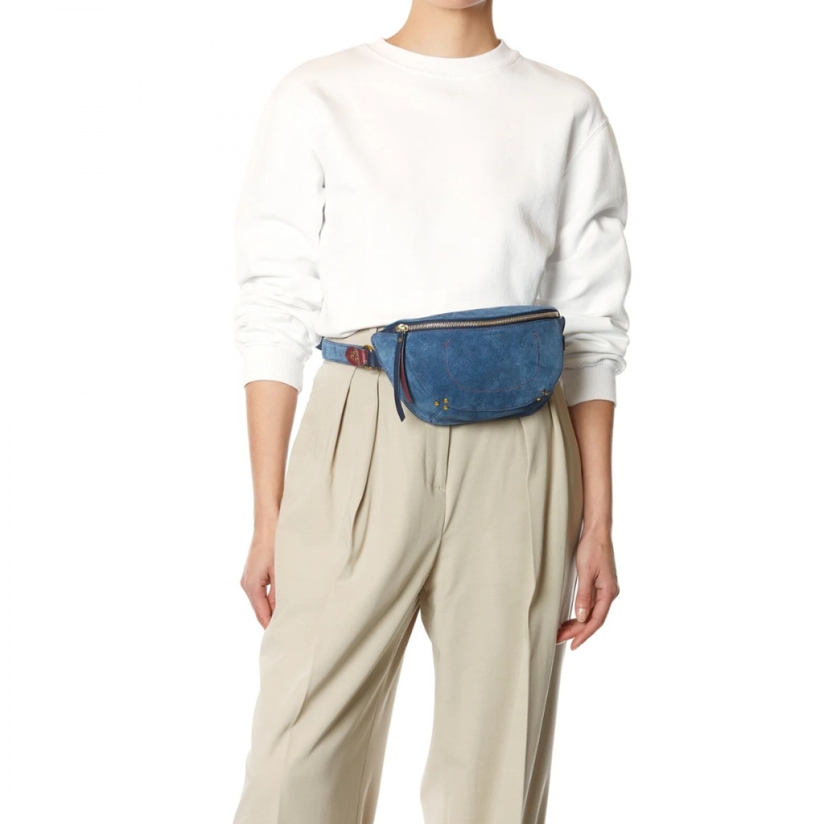 jerome dreyfuss lino banane - jeans - model front