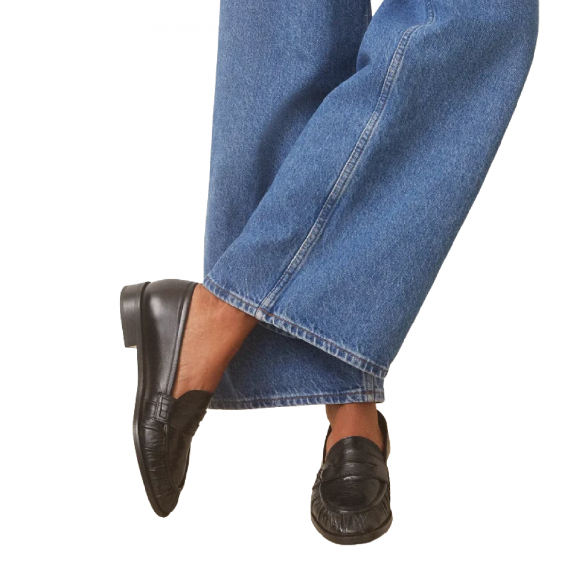 rivecour mocassin - black - model 1