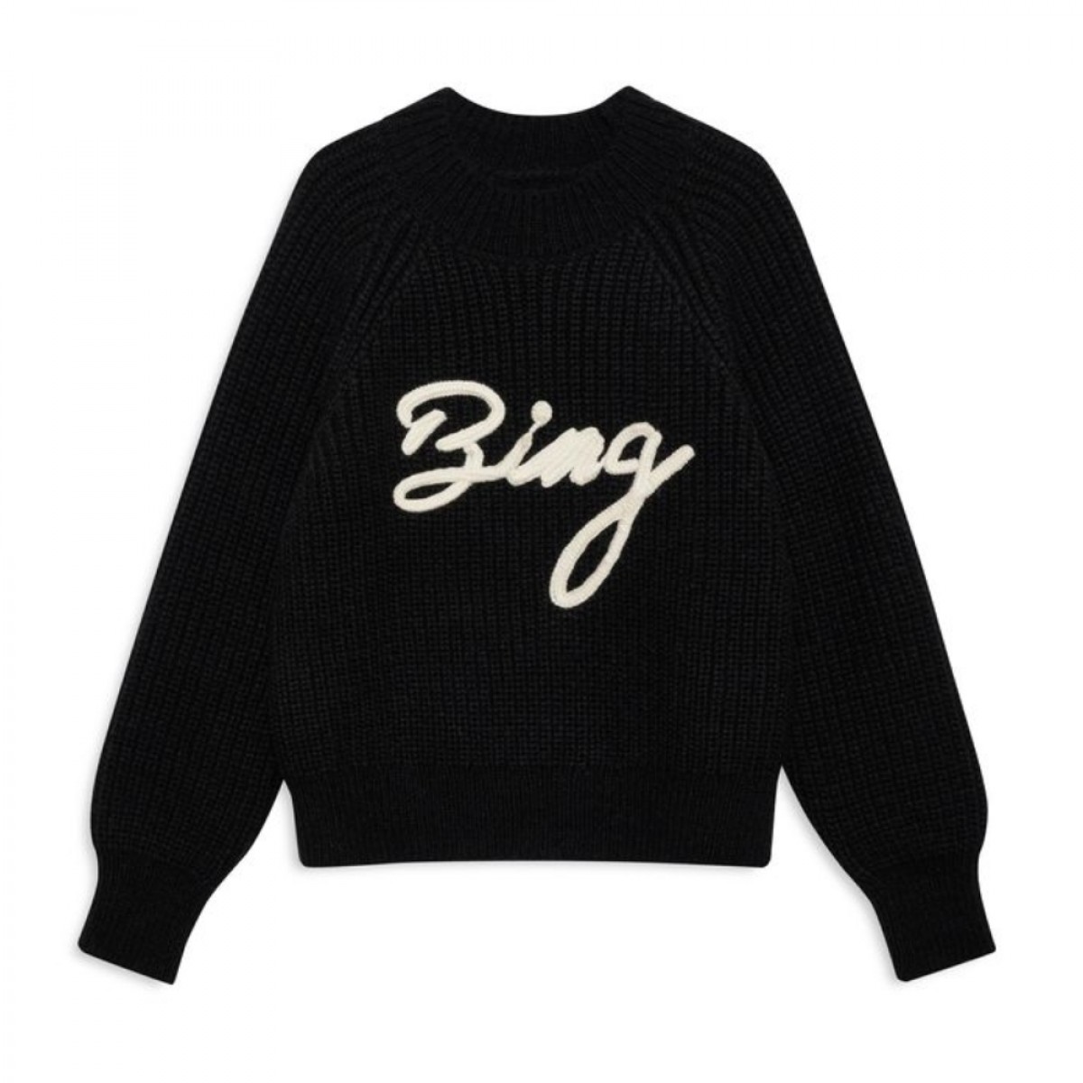 anine bing kendrick sweater bing - black