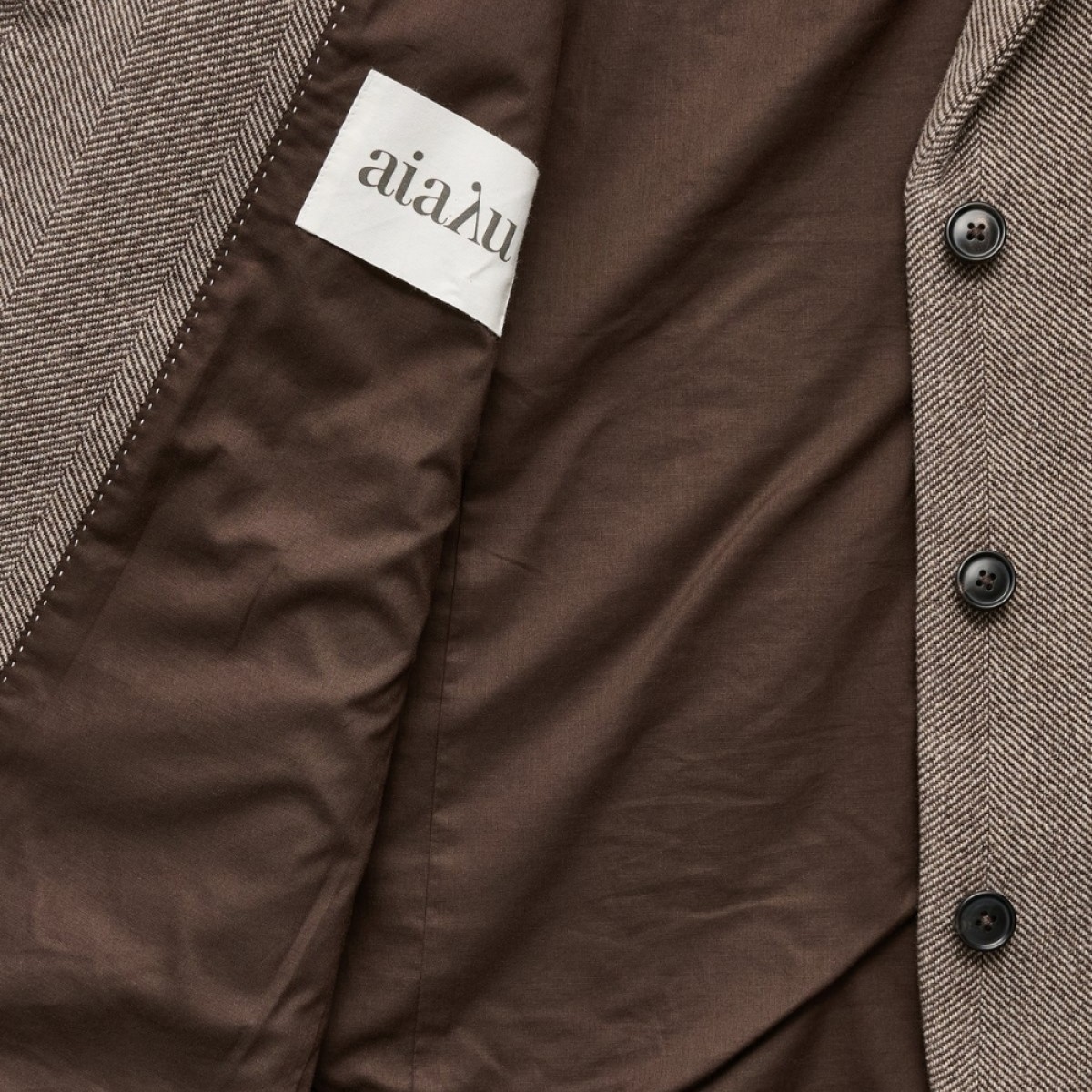 aiayu sergio jacket - herringbone - foer