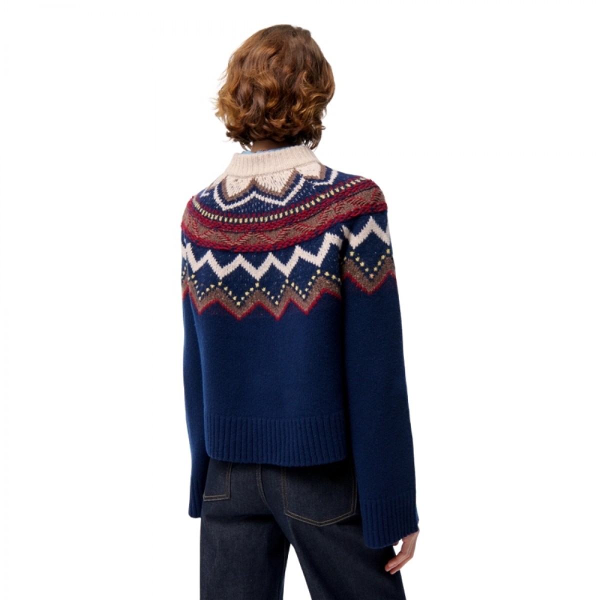 fenicia jumper - navy - ryg