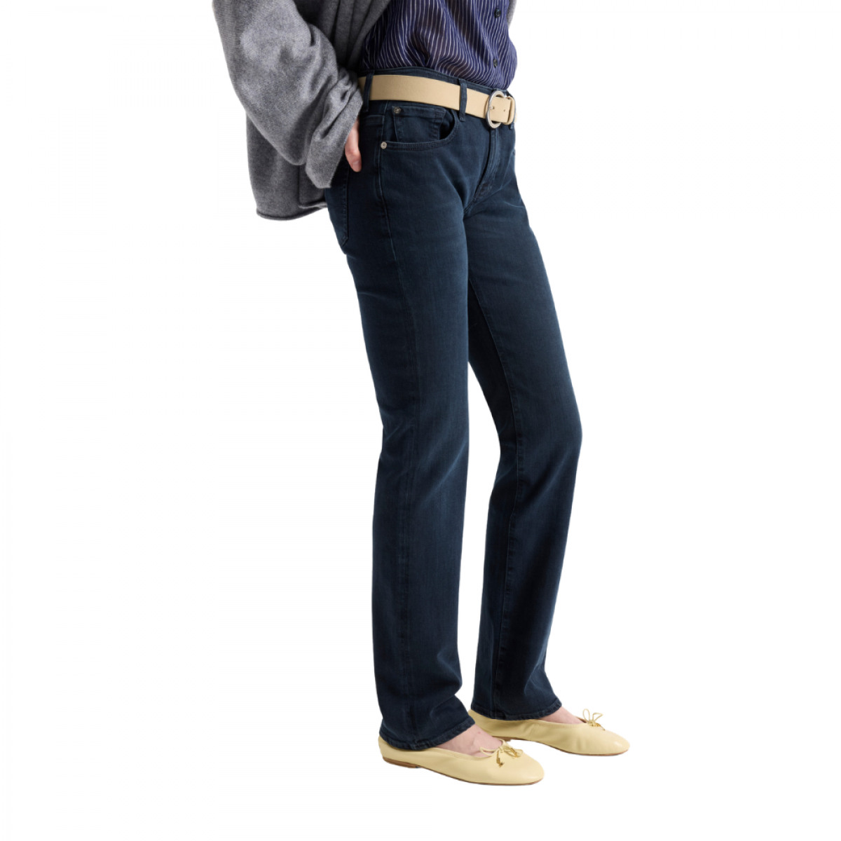 the slim inkstone - grey washed - frs siden 