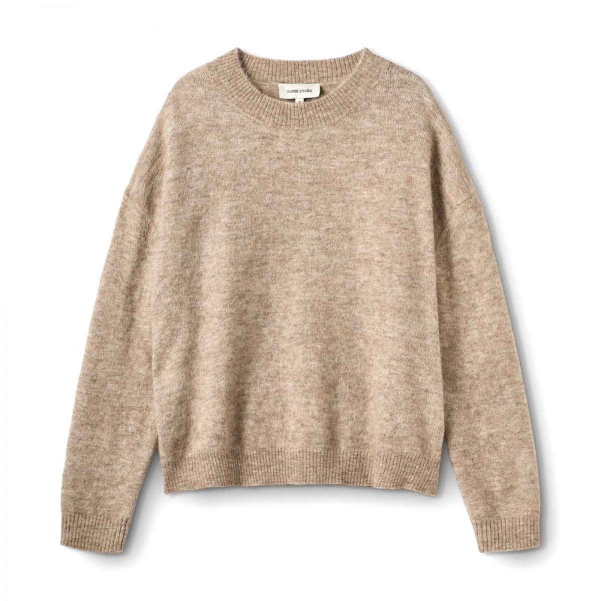 pullover oversize knit - light sand
