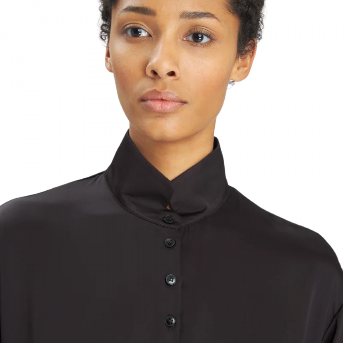 abito querina lucens dress - bruno - hals 