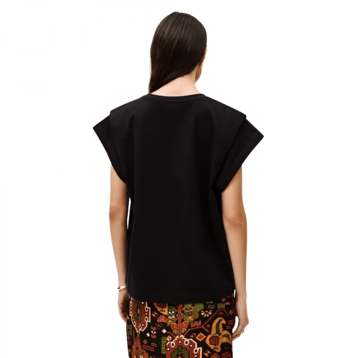 ba&sh t-shirt pio - black - ryg