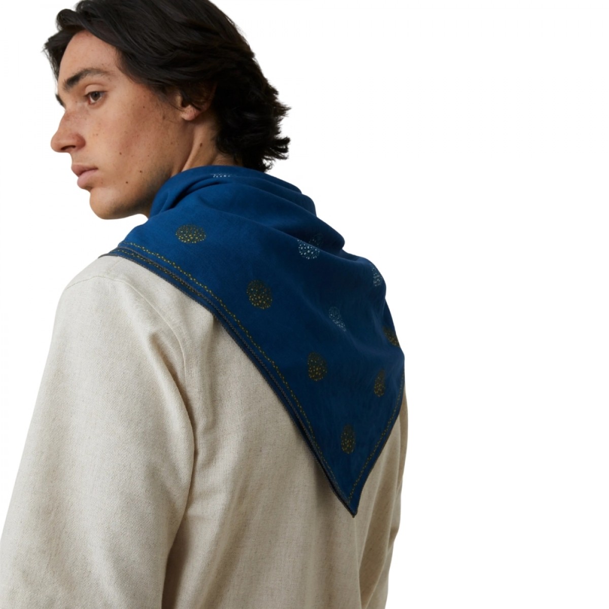 moismont pearl no 820 scarf - ink - ryg