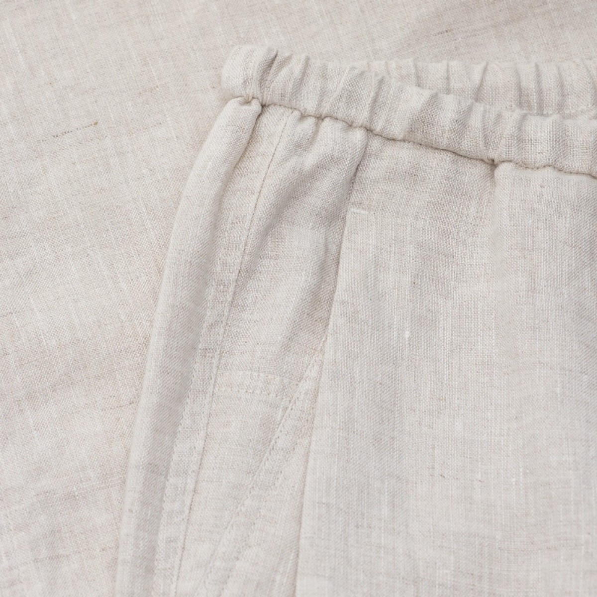 closed wide pants wynston - mud grey - lomme
