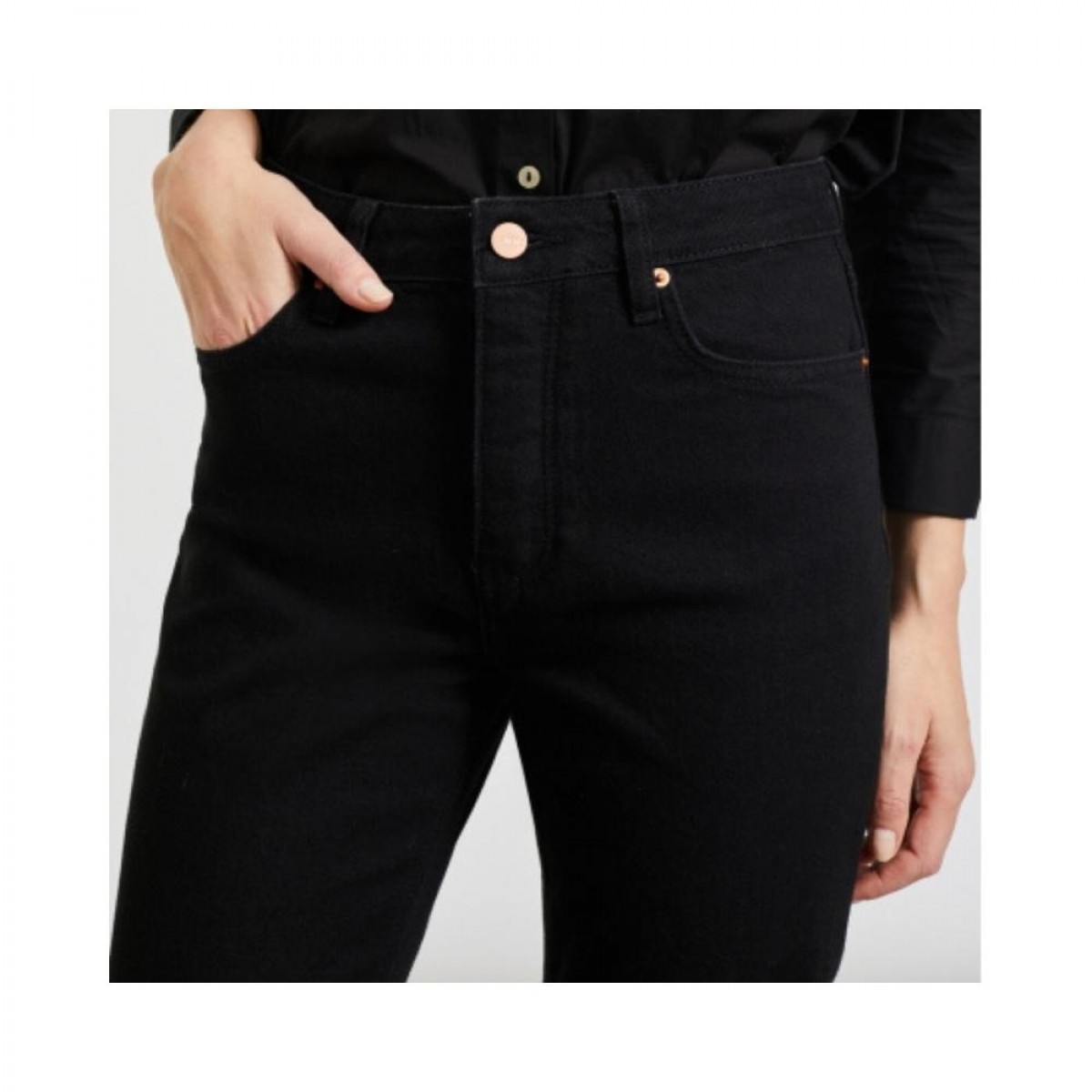 milo jeans - black - lommer