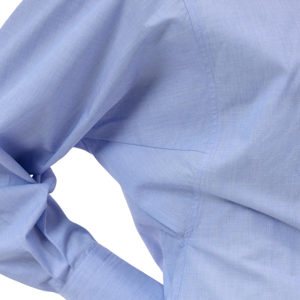 closed waisted shirt - breeze blue - ærme