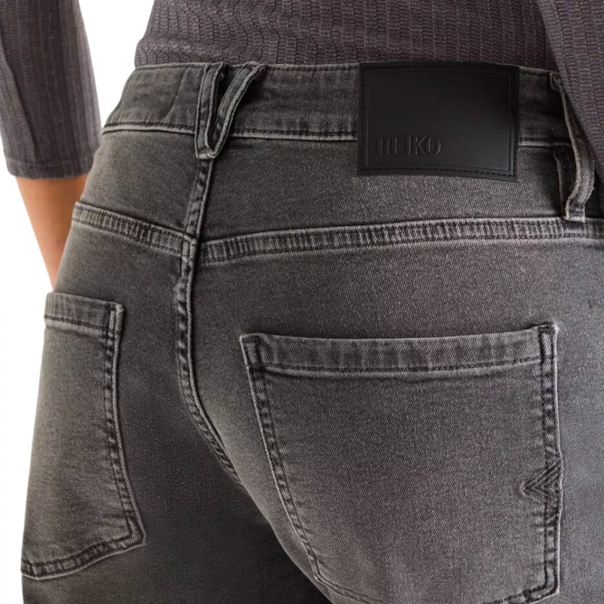 jeans nola - grey - baglomme