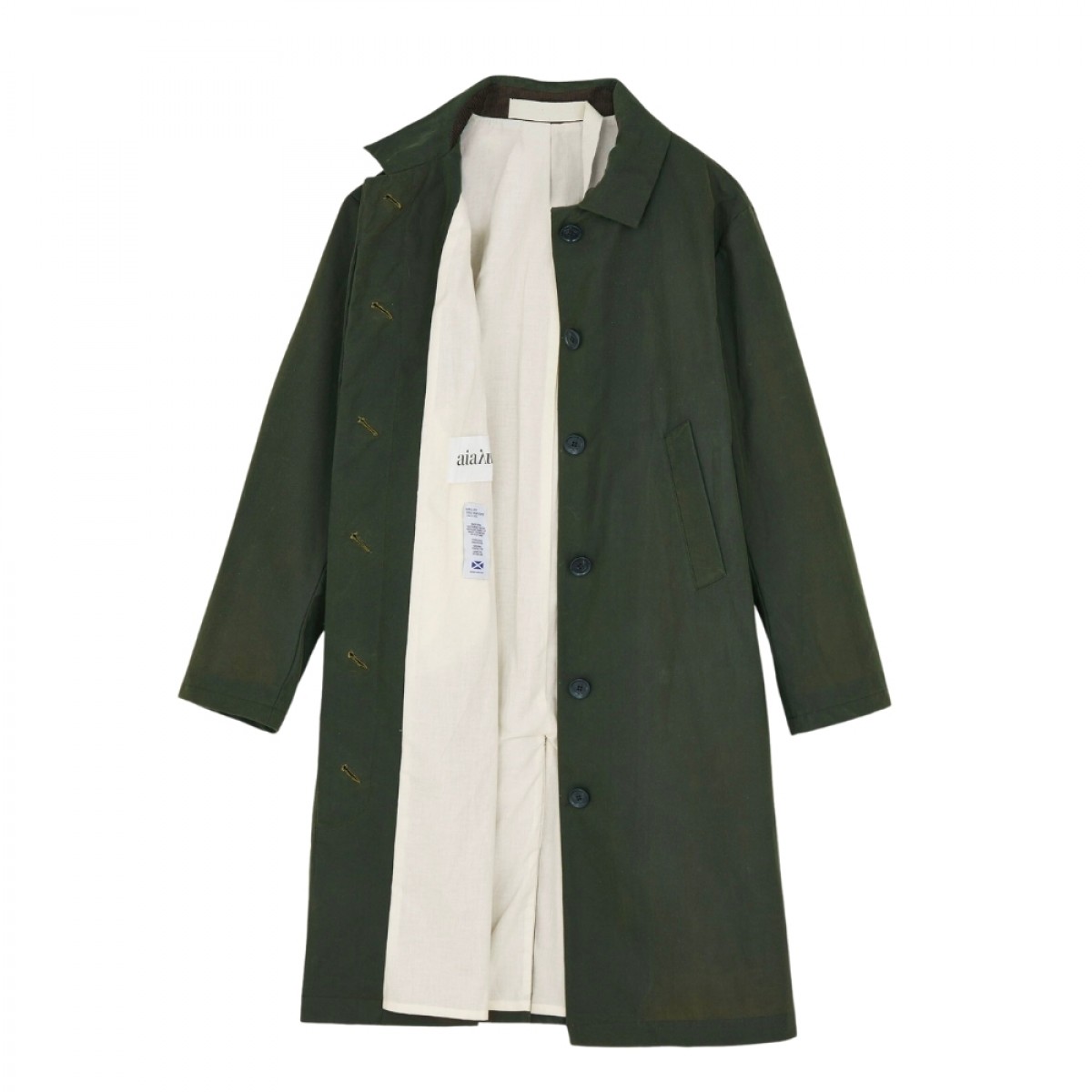 noor coat oil - hunter fra siden