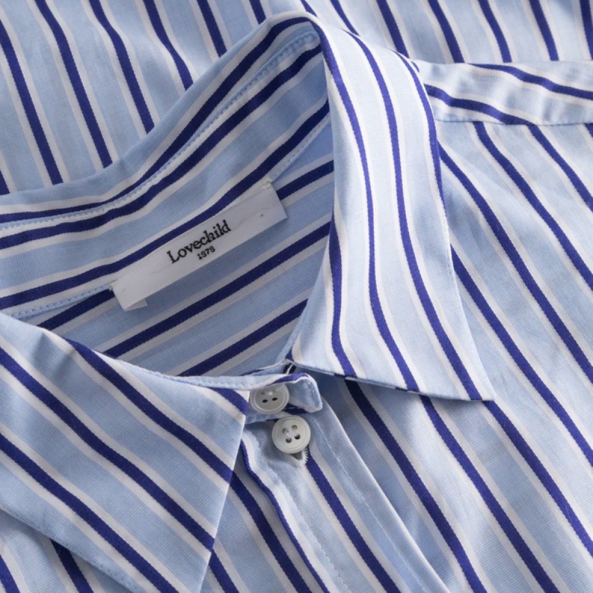 elotta shirt - blue stripe - krave