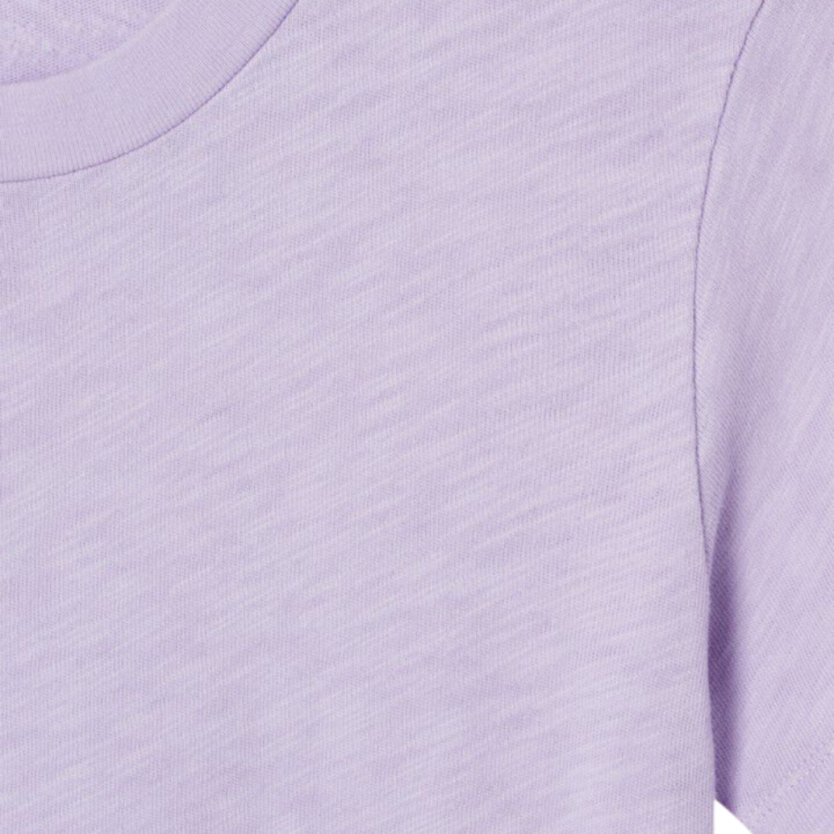 women's t-shirt sonoma - vintage pastel purple - hals 