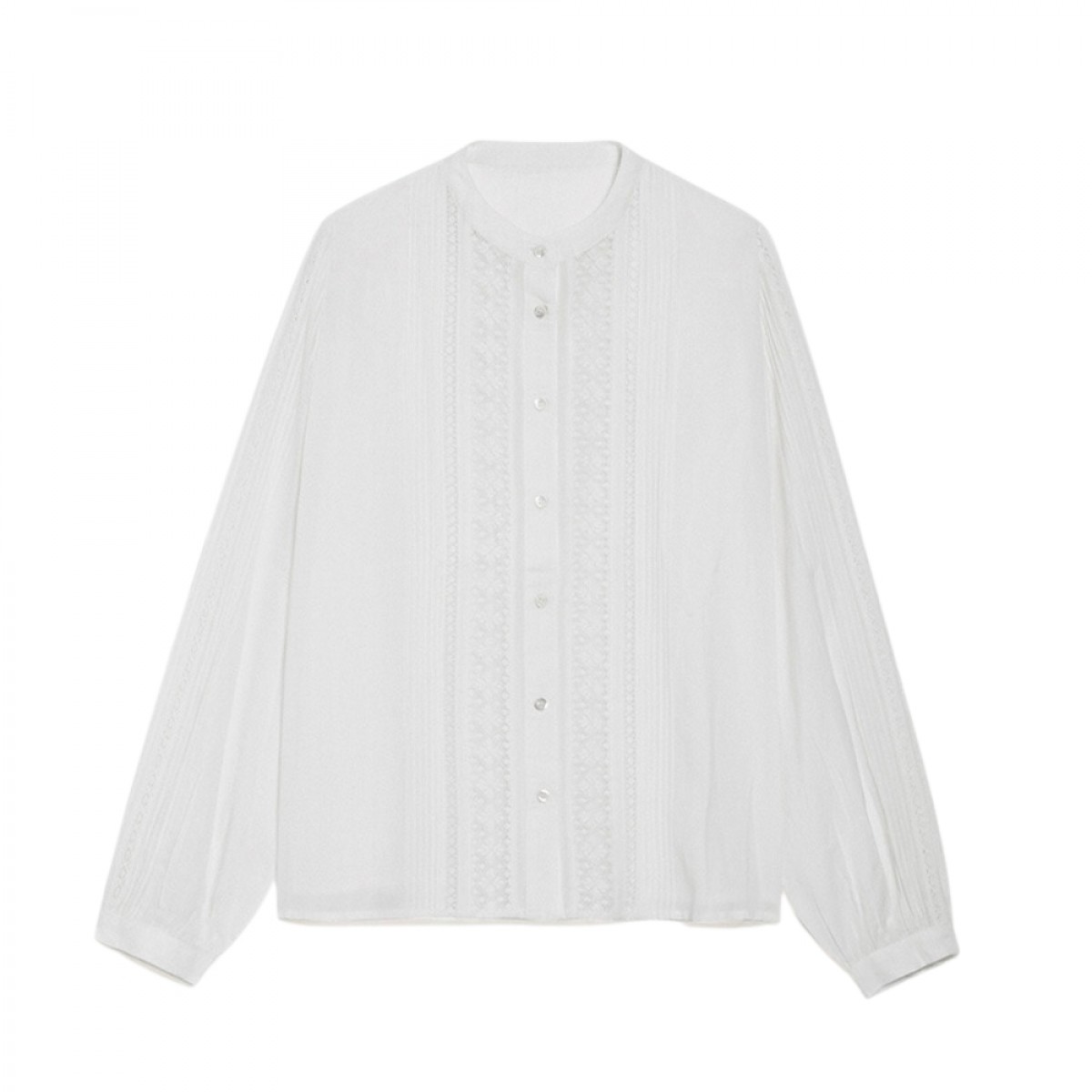 coco blouse - white - front