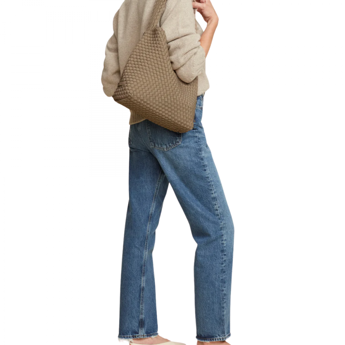 nomad hobo medium - cashmere ryg