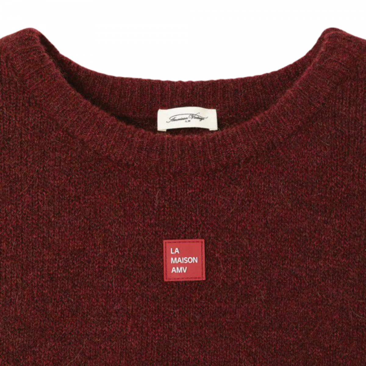 women's sweater east - acerola melange - logo