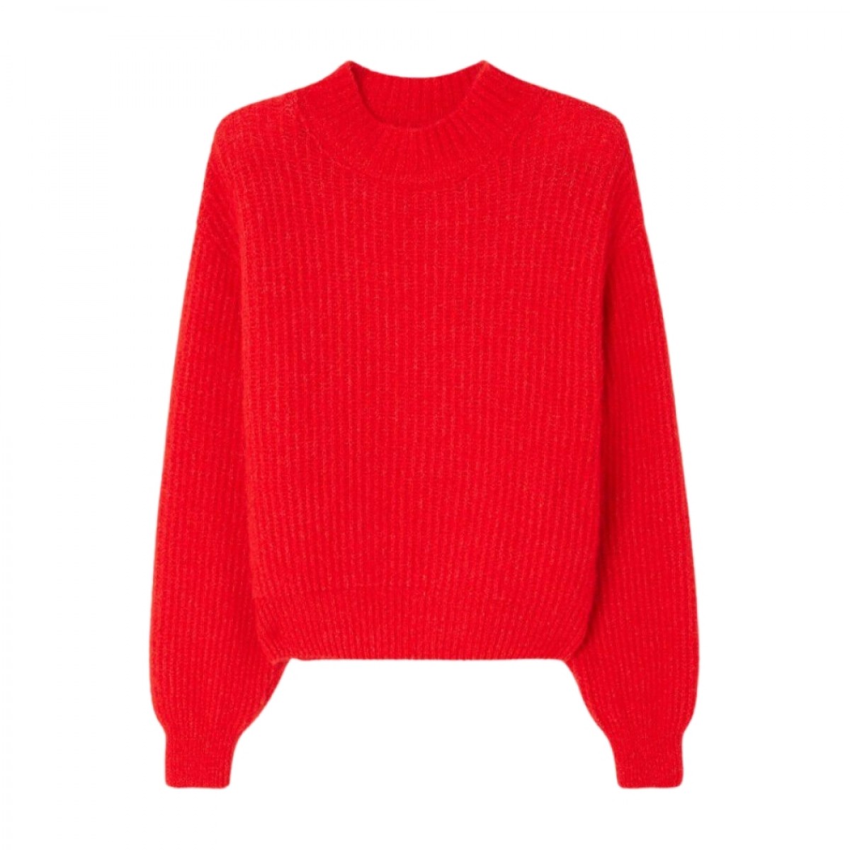 women´s jumper east - pepper melange - front