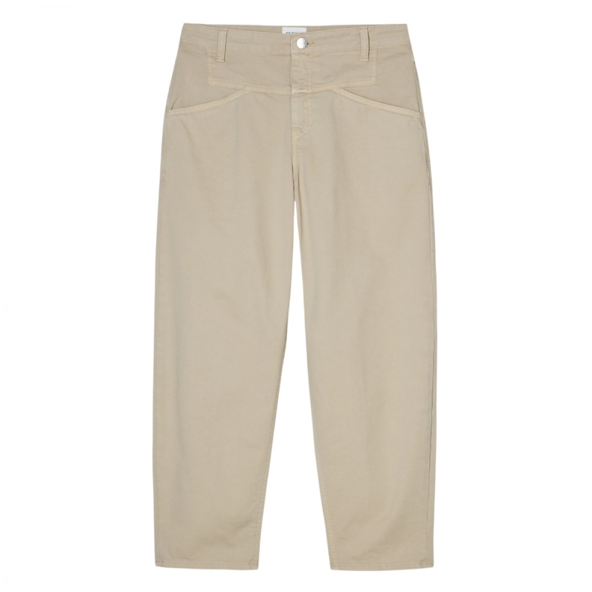 closed stover x pants - warm sand - front