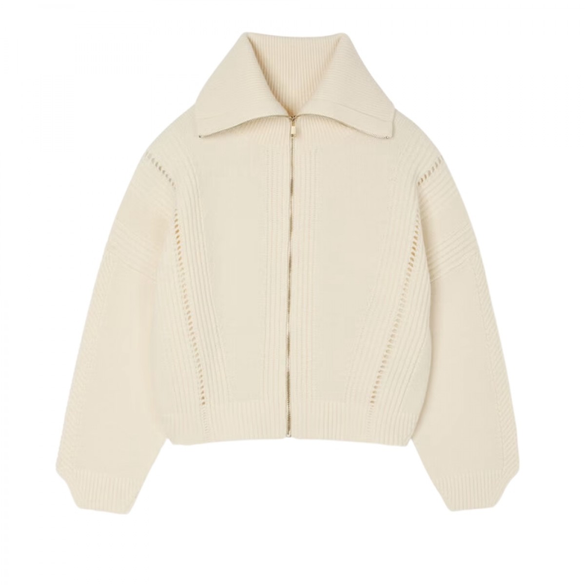 cardigan prince - ecru - front