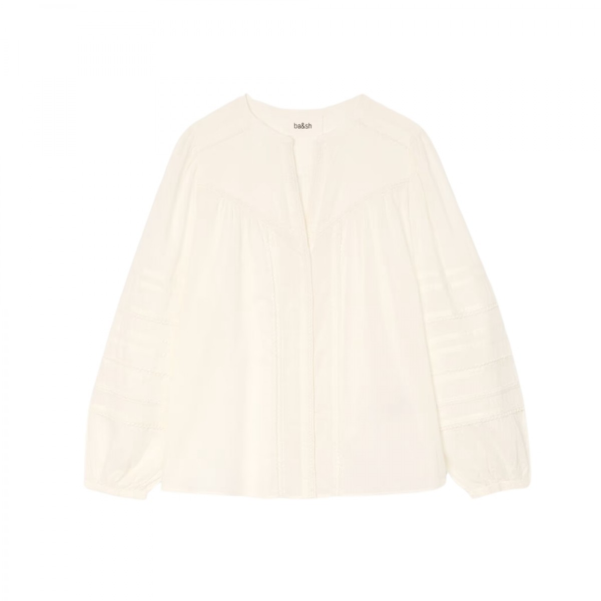 blouse yella - ecru - front