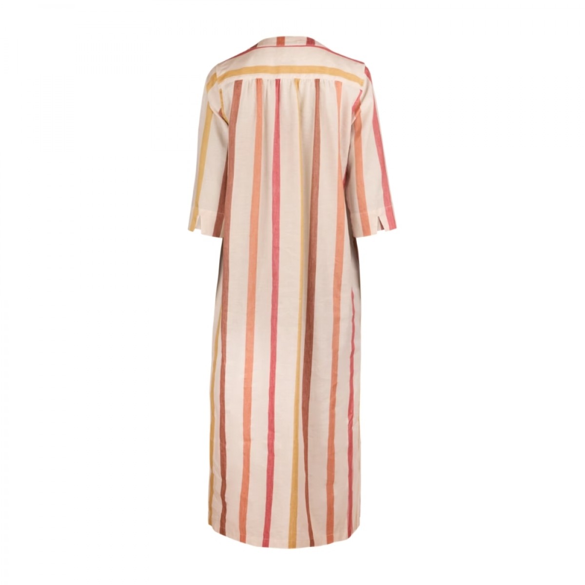 julia dress - light brown stripe - ryg