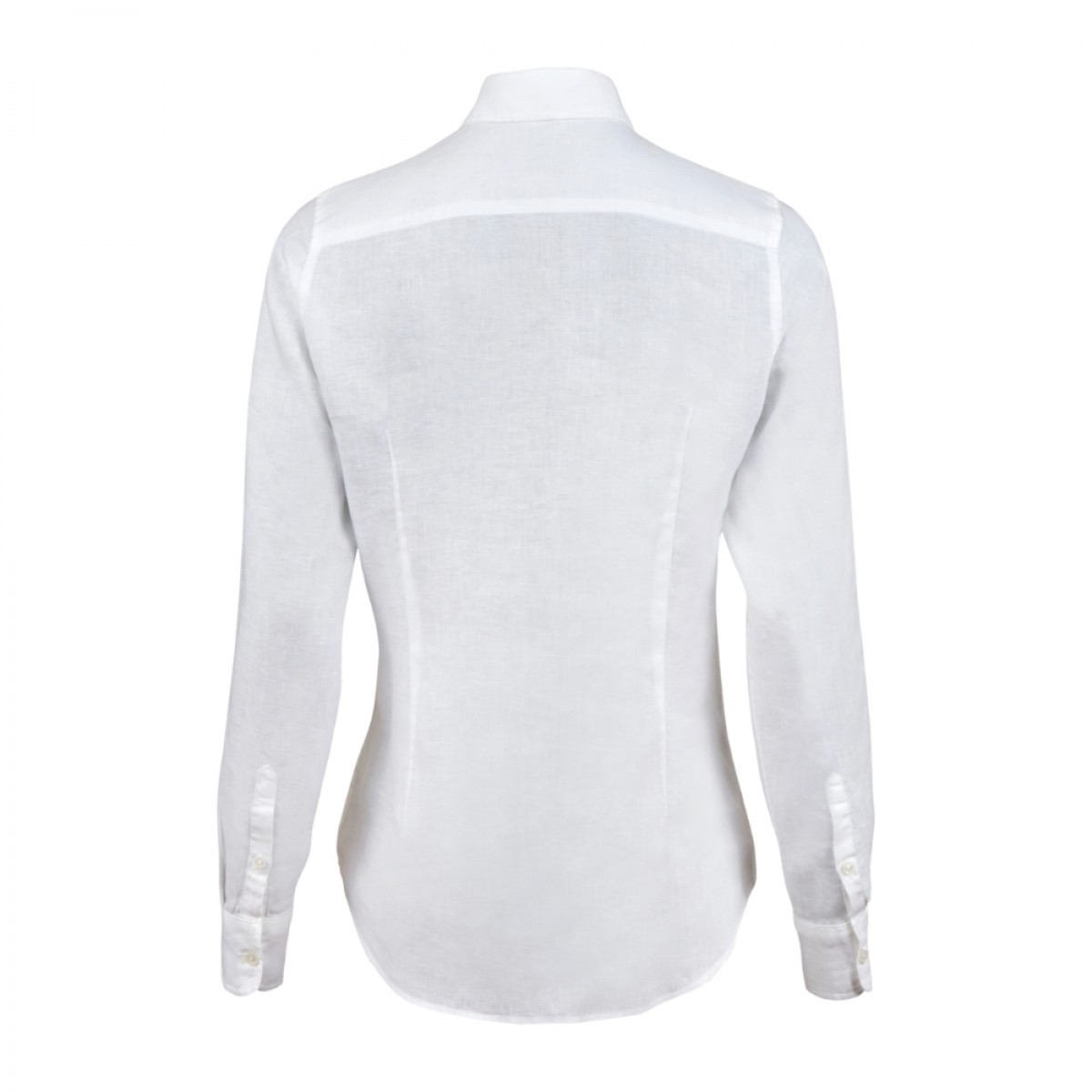 sofie linen shirt - white - ryg