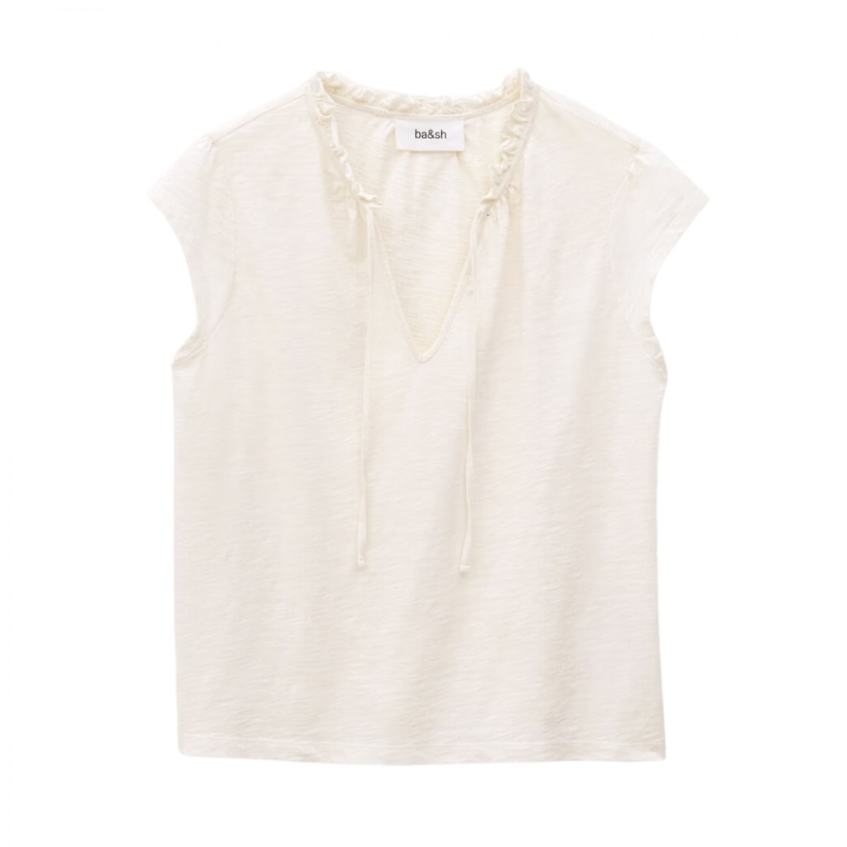top very - ecru - front