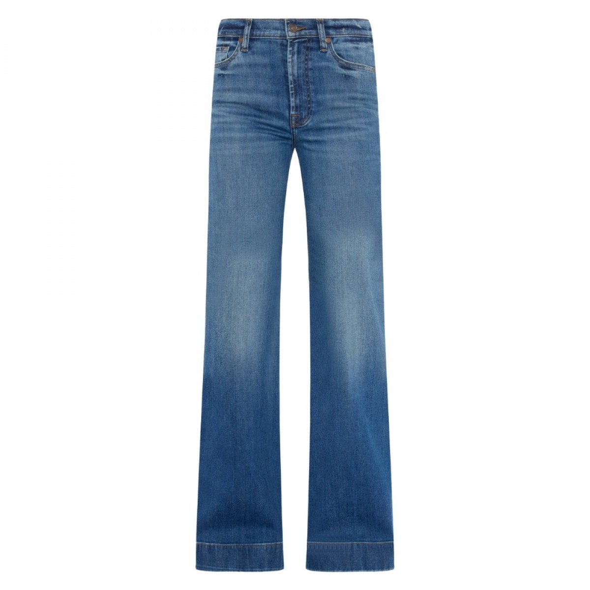 modern dojo groovy - mid blue - front