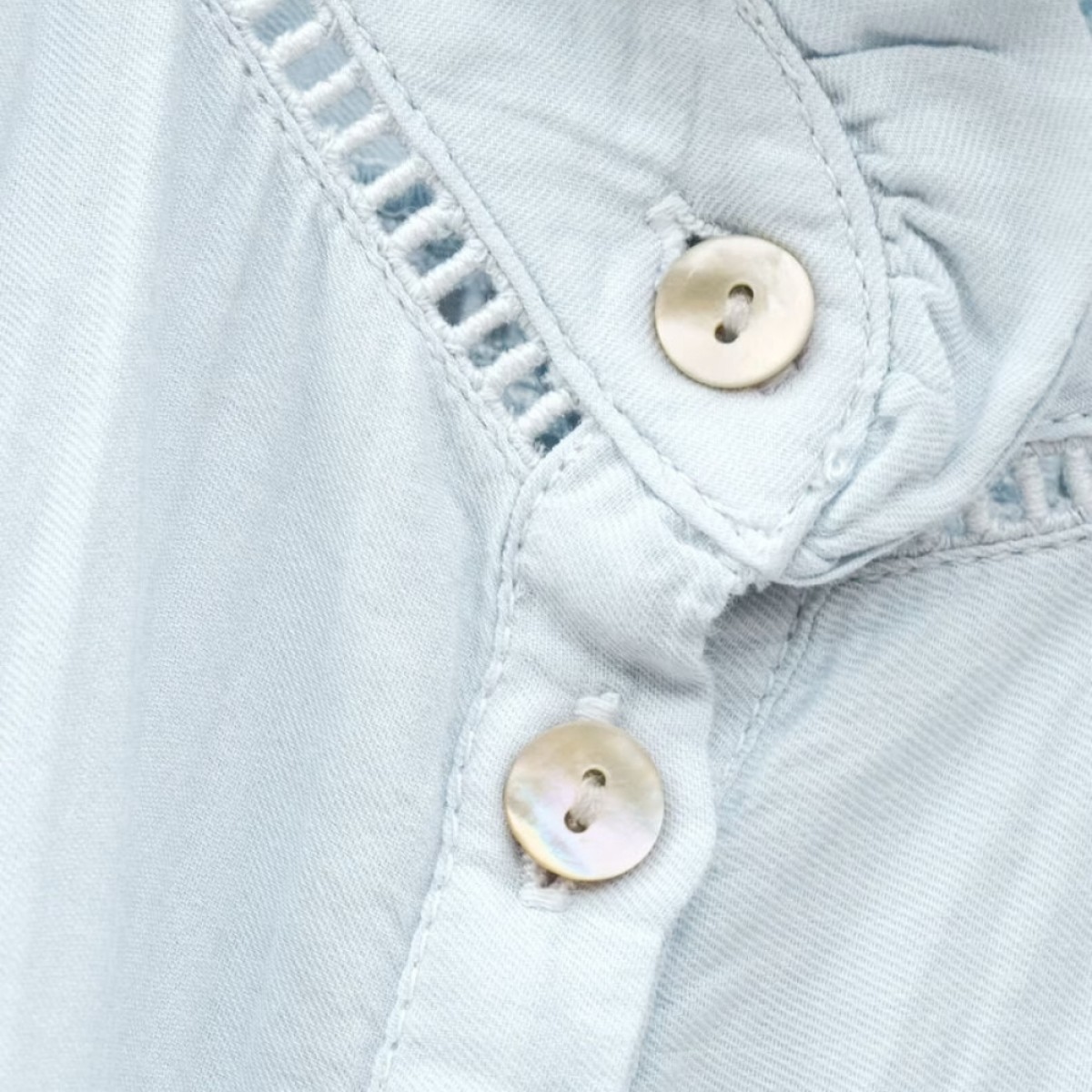 shirt tabbie - blue - knap