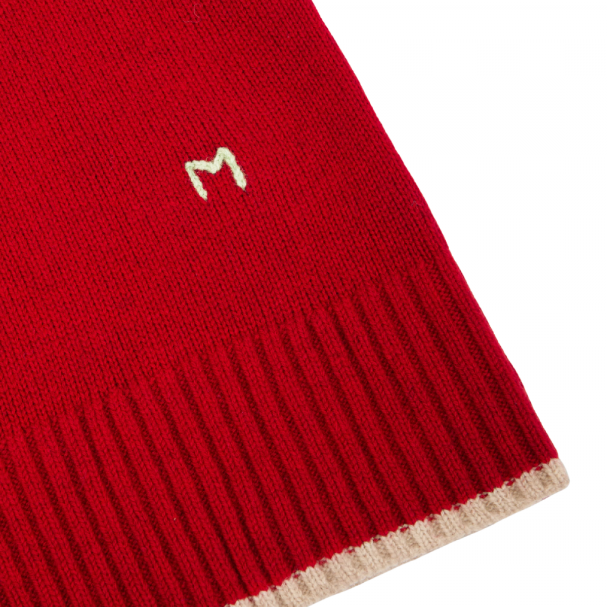 moismont sweater helen no 229 - red - logo