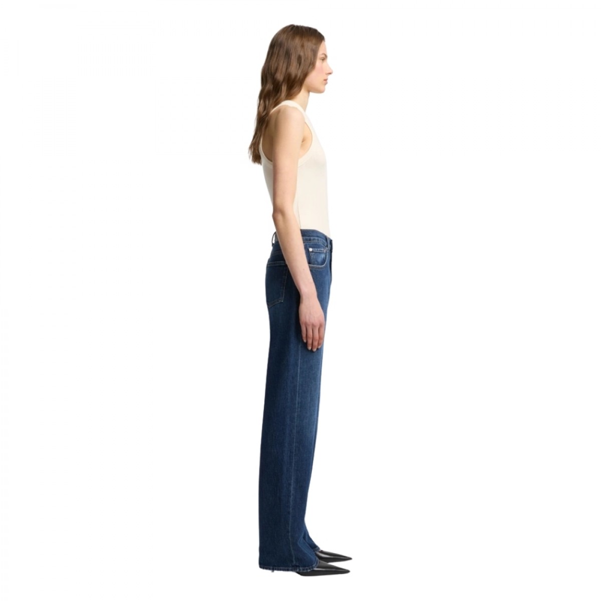 tess trouser radar - dark blue - fra siden 