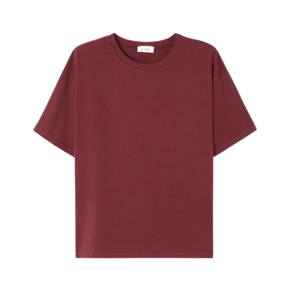 women's t-shirt fizvalley - vintage burgundy - front