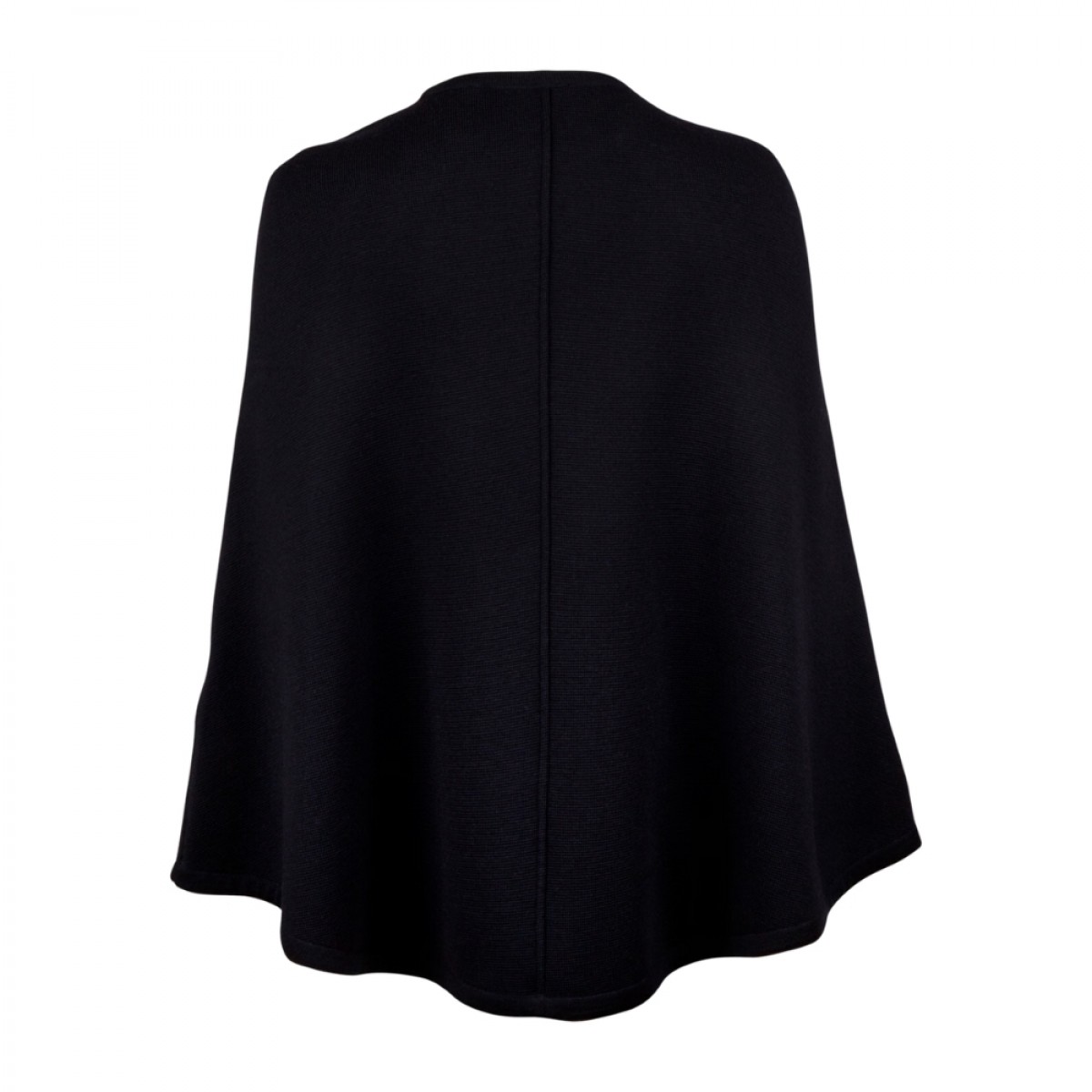 mary poncho - black - ryg