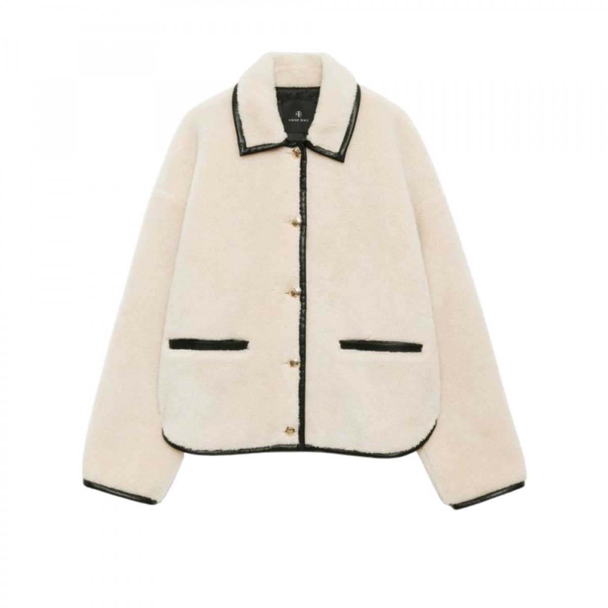 anine bing camden jacket - cream