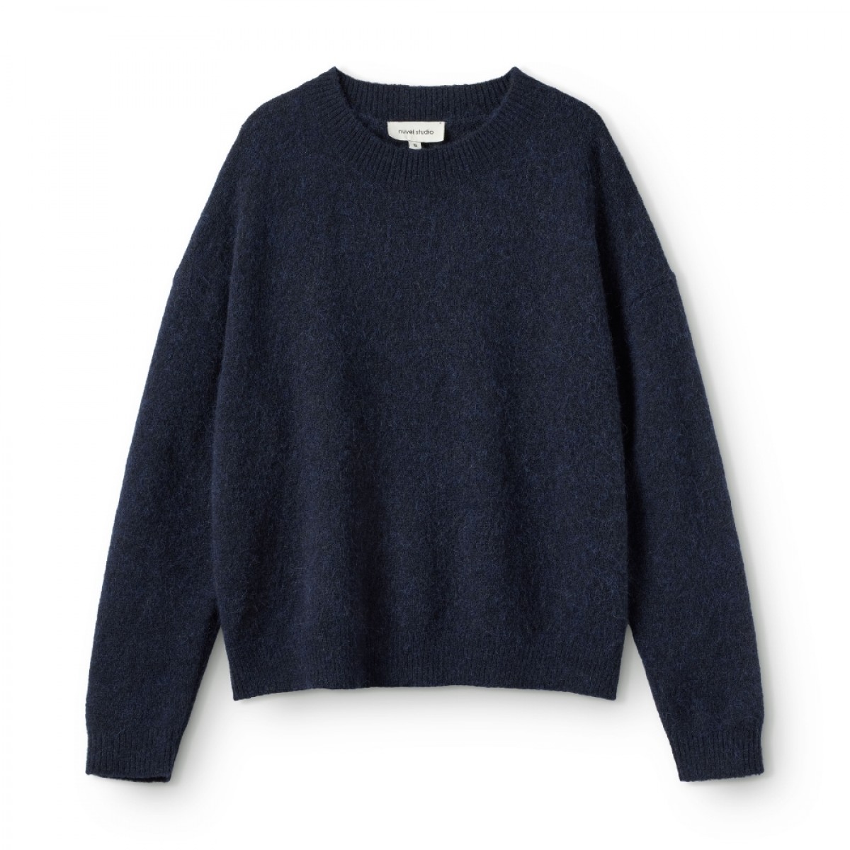 pullover oversize knit - navy