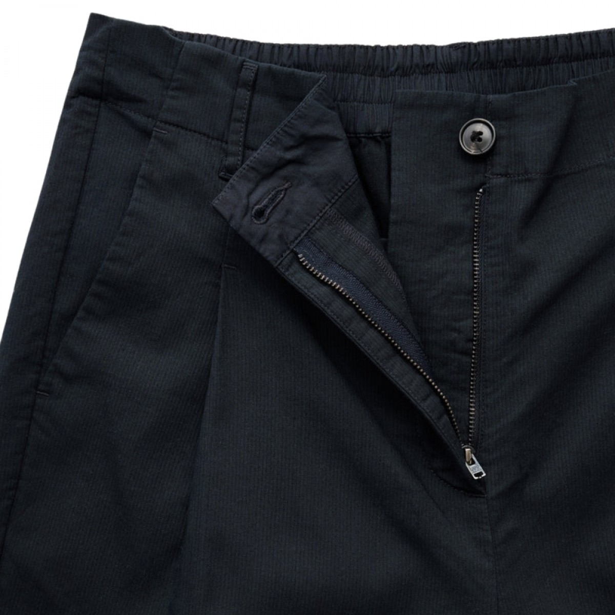 aiayu billy pant zip - black navy - lyn