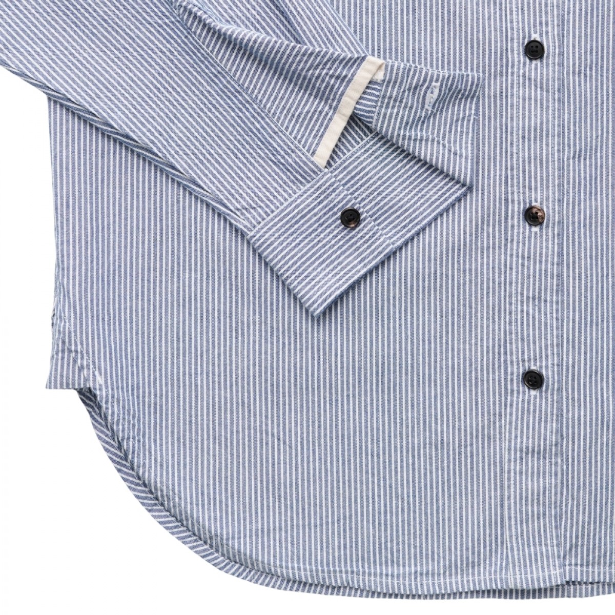 aiayu paulina shirt striped - mix blue boy - bund