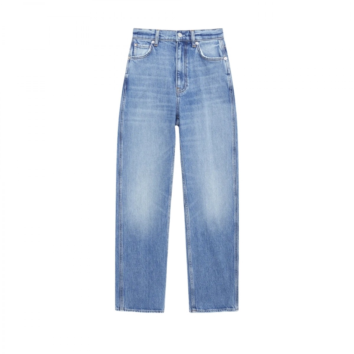 anine bing jane jean casade - blue - front
