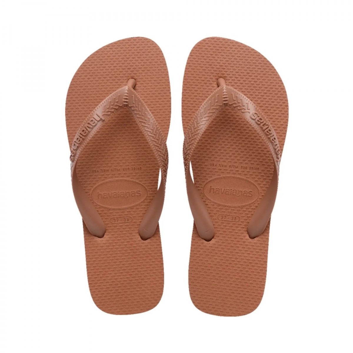havaianas top senses - rust
