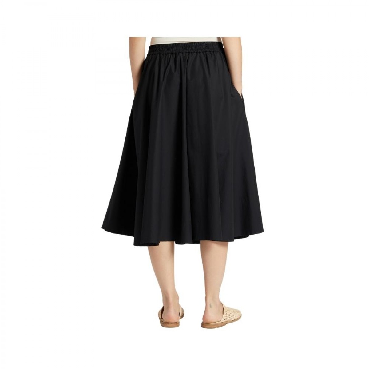 natalia bagio nederdel - black - model bagfra