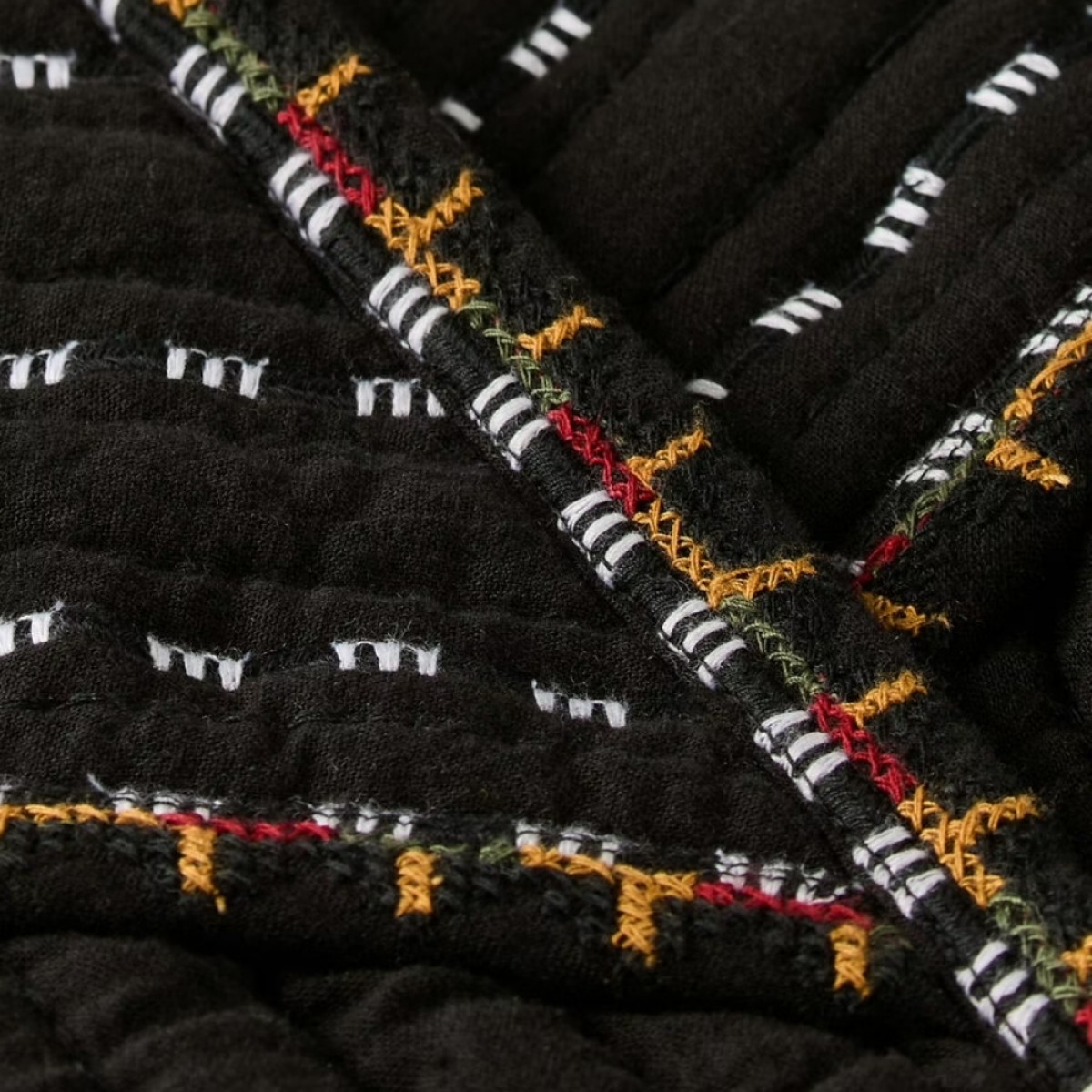 veste clevie - noir - broderi