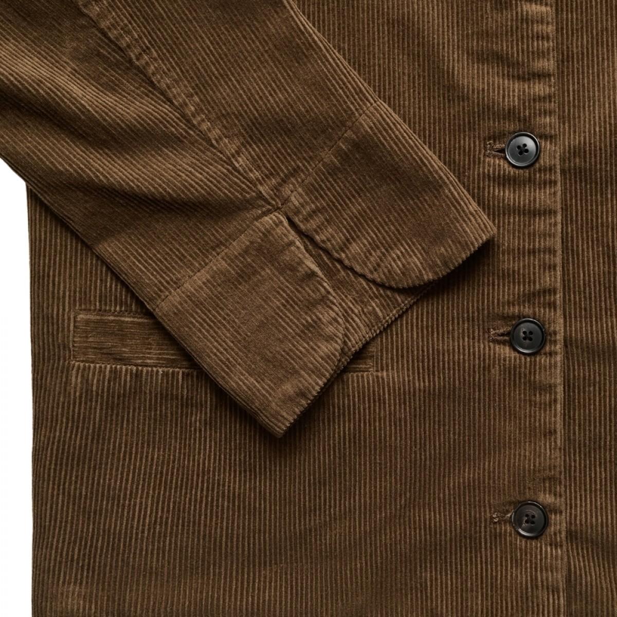 aiayu angel jcket corduroy - bark - ærme