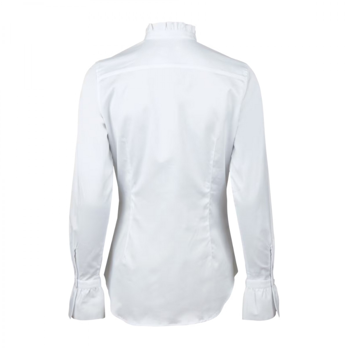 darya blouse frill collar - white - ryg