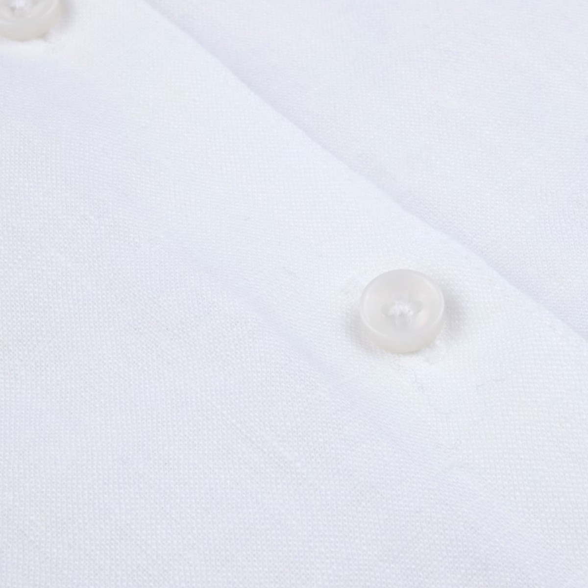 sofie linen shirt - white - knapper