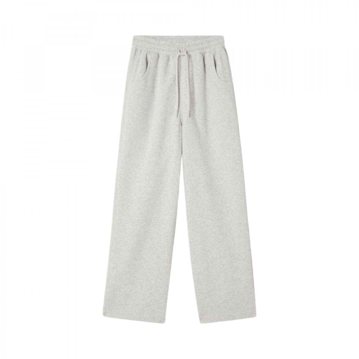 women's jogging baptown - heather grey - front